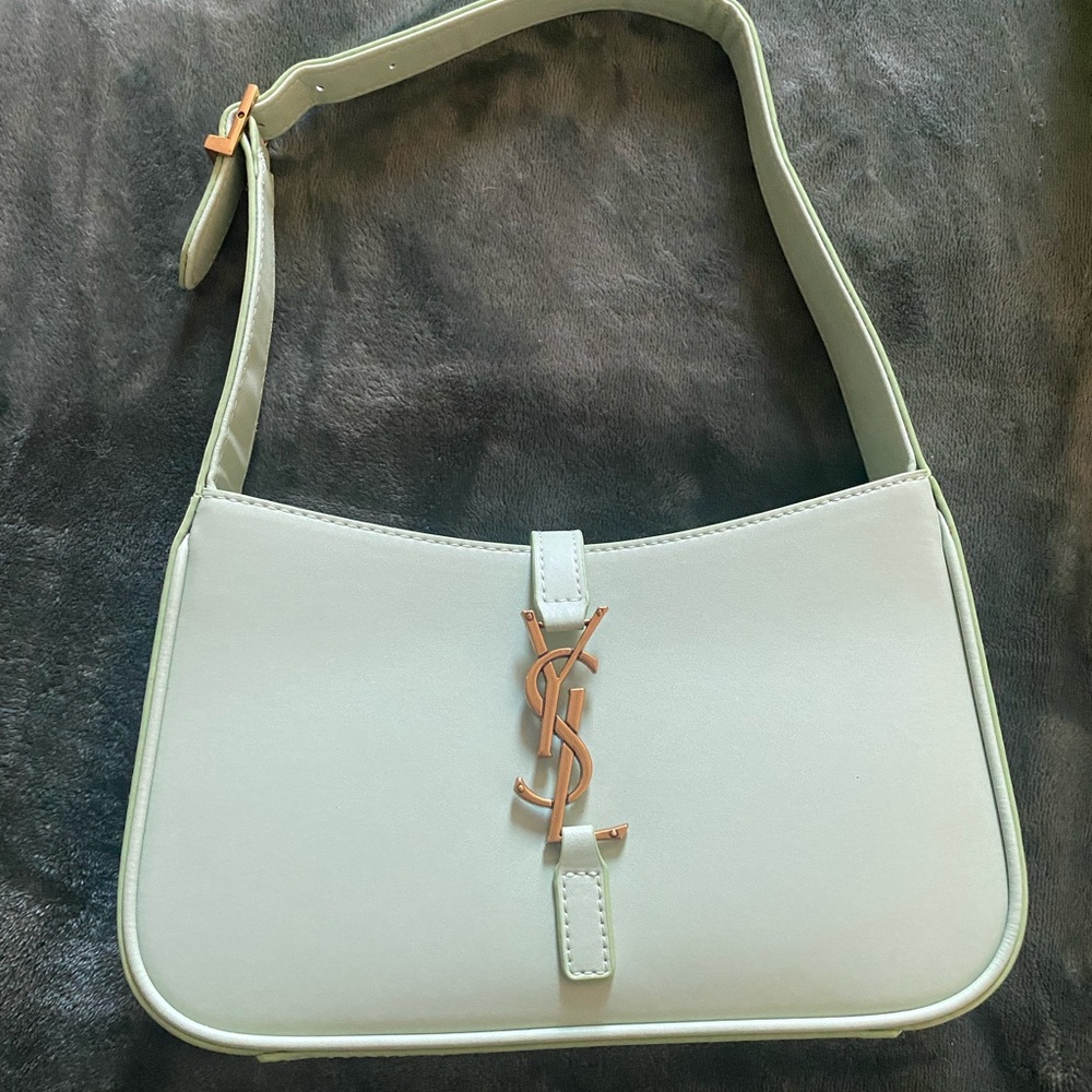Ysl pistachio green Le 5 à 7 Hobo Bag